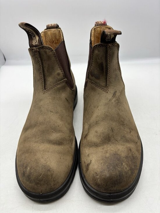 Blundstone Classic Chelsea Boots Rustic Brown Leather Sz 8 Mens / 10 Womens main image 9